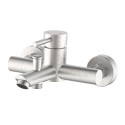 Antea 2-way stainless steel single-lever bath mixer in modern design Promotion