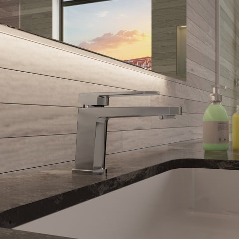 Chrome-plated sink mixer for bathroom kitchen Eden Promotion