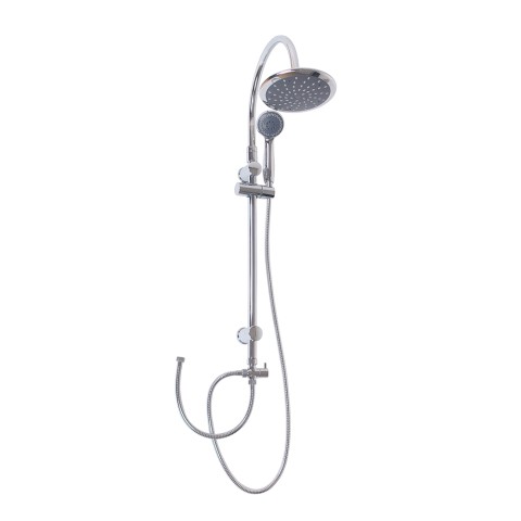 Modern shower column shower head Ø 20cm 5-function hand shower Gru Promotion