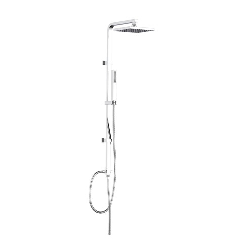 Shower column modern design chrome overhead shower 20x20cm Kube hand shower Promotion