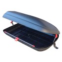 Universal Car Roof Rack Rigid Box, Carbon Look 400 Discounts