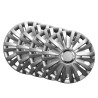 Set of 4 universal wheel trims 15'' chrome-plated ABS car wheels Topaz Promotion