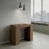 Design extending console table 90x48-308cm wood dining table Basic Noix Sale