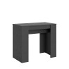 Extendable console table 90x48-308cm modern design table anthracite Basic Report Offers