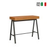 Extendable dining room console table 90x40-300cm wood Banco Fir On Sale