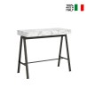 Marble extending console table 90x40-300cm design table Banco Marble On Sale