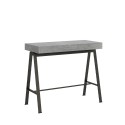 Extendable console table 90x40-300cm grey Banco Premium Concrete Offers