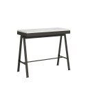Extendable white 90x40-300cm modern console table Banco Evolution Offers