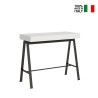 Entryway console table extensible white 90x40-196cm Banco Small On Sale