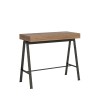 Extendable console table 90x40-196cm wooden table Banco Small Oak Offers