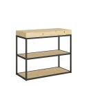 Design extending wooden console table 90x40-290cm Camelia Nature Offers