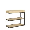 Design extending wooden console table 90x40-290cm Camelia Nature Offers