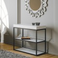 Extending console table 90x40-196cm white wood Plano Small Promotion