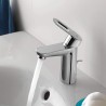 Single lever bathroom sink mixer Grohe Start Loop M1 Promotion