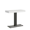 Extendable dining console table 90x40-300cm wood white Capital Offers