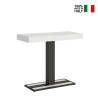 Extendable dining console table 90x40-300cm wood white Capital On Sale