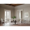 Extendable dining console table 90x40-300cm wood white Capital Sale