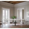 Extendable dining console table 90x40-300cm wood white Capital Catalog