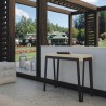 Outdoor extending console table 90x40-190cm Dalia Small Nature Bulk Discounts