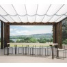 Outdoor extending console table 90x40-290cm Dalia Premium Nature Bulk Discounts