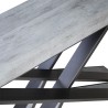 Extendable console table 90x40-196cm Diago Small Concrete grey table Sale