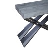 Extendable console table 90x40-196cm Diago Small Concrete grey table Discounts