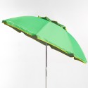 Corsica 180cm Aluminium Beach Umbrella With Anti-uv Coating 
