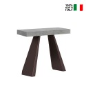 Extendable entrance console table 90x40-300cm grey table Diamante Concrete On Sale