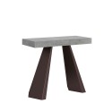 Extendable entrance console table 90x40-300cm grey table Diamante Concrete Offers