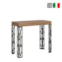 Extendable console table 90x40-300cm wooden dining table Ghibli Oak On Sale