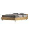 Wooden storage bed 160x190cm Nuamo Oak Offers