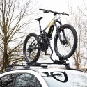 Universal steel bike carrier with anti-theft device Pesio car roof bars Catalog
