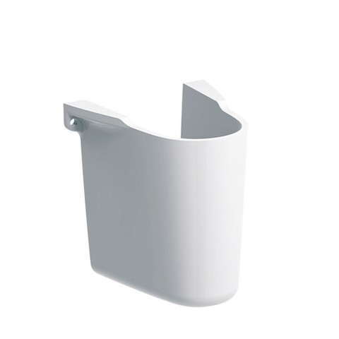 Semi-pedestal for modern wall-hung bathroom washbasin Geberit Selnova Promotion
