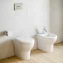 Floor-standing ceramic toilet flush wall-mounted sanitary Zentrum VitrA On Sale