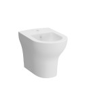 Floor-standing bidet flush-to-wall ceramic modern bathroom sanitaryware Zentrum VitrA Promotion