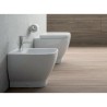 Floor-standing bidet flush-to-wall ceramic modern bathroom sanitaryware Shift VitrA On Sale