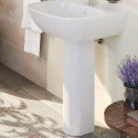 Zentrum VitrA ceramic wall-hung bathroom sink pedestal On Sale