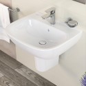 Wall-hung washbasin bathroom ceramic 60 cm sanitaryware Zentrum VitrA Sale