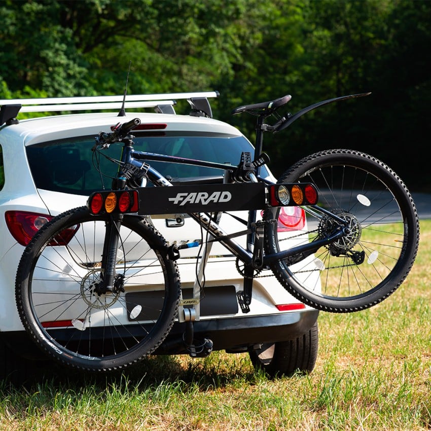 Bike rack license plate on sale holder