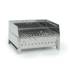 Portable Iron Charcoal Barbecue with Grill 40x30 Stromboli Catalog