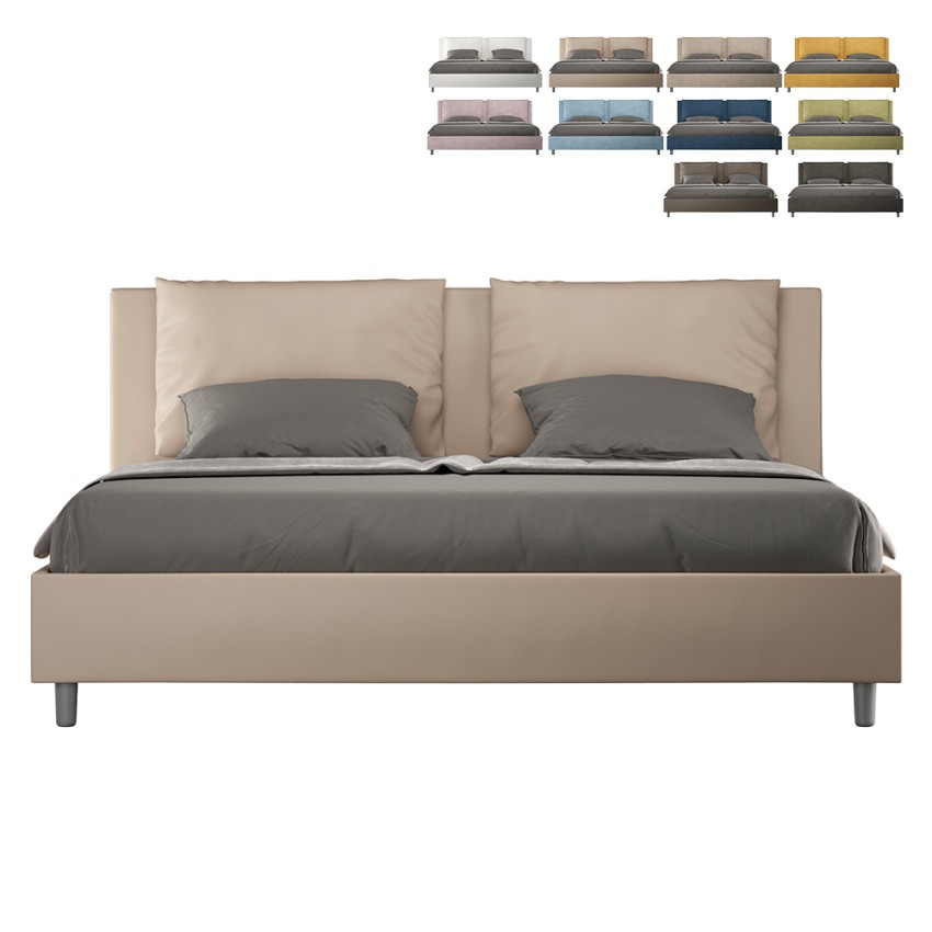 Modern Design Antea Double Bed with Storage Base 200x210 Sale