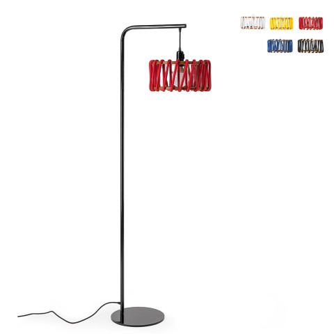Floor lamp floor lamp shade rope fabric design Macaron DF30 Promotion