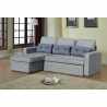 3-seater corner peninsula sofa bed for living rooms and parlours Smeraldo Buy