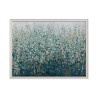 Abstract hand-painted picture flowers on canvas with frame 90x120cm W669 Sale