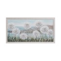 Hand-Painted Canvas Painting of Field Flowers with Dandelions, Framed 60x120cm W726 Sale