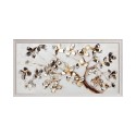 Hand-painted picture branch flowers metal frame 60x120cm Z440 Sale