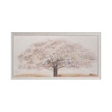 Hand-painted canvas tree white frame 60x120cm Z643 Sale
