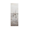 Hand-painted picture on canvas 30x90cm sailing boats with frame Z511 On Sale