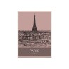 Print picture frame city Paris 50x70cm Unika 0007 On Sale