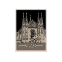 Print photography picture frame city Milan 50x70cm Unika 0011 On Sale